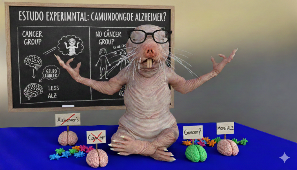 pessoas com câncer parecem ter menos Alzheimer